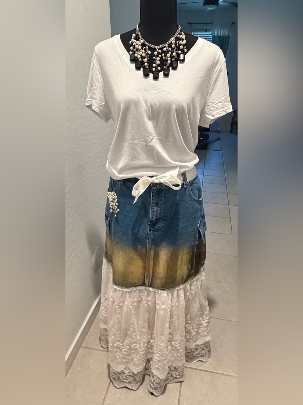 Upcycled Forever 21 Size 2X Waist 19” - Picture 1 of 6